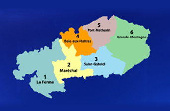 Constituency Map of Rodrigues